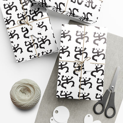 Puerto Rico coqui wrapping paper