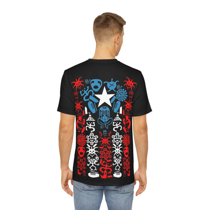 Celebrate Puerto Rican Heritage with a Taino-Inspired Flag Tee