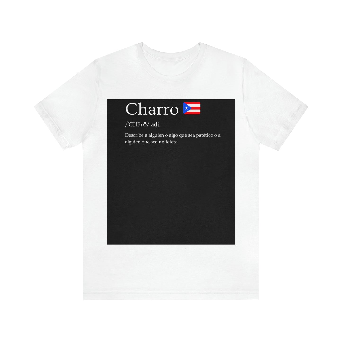 Charro English Puerto Rico shirt