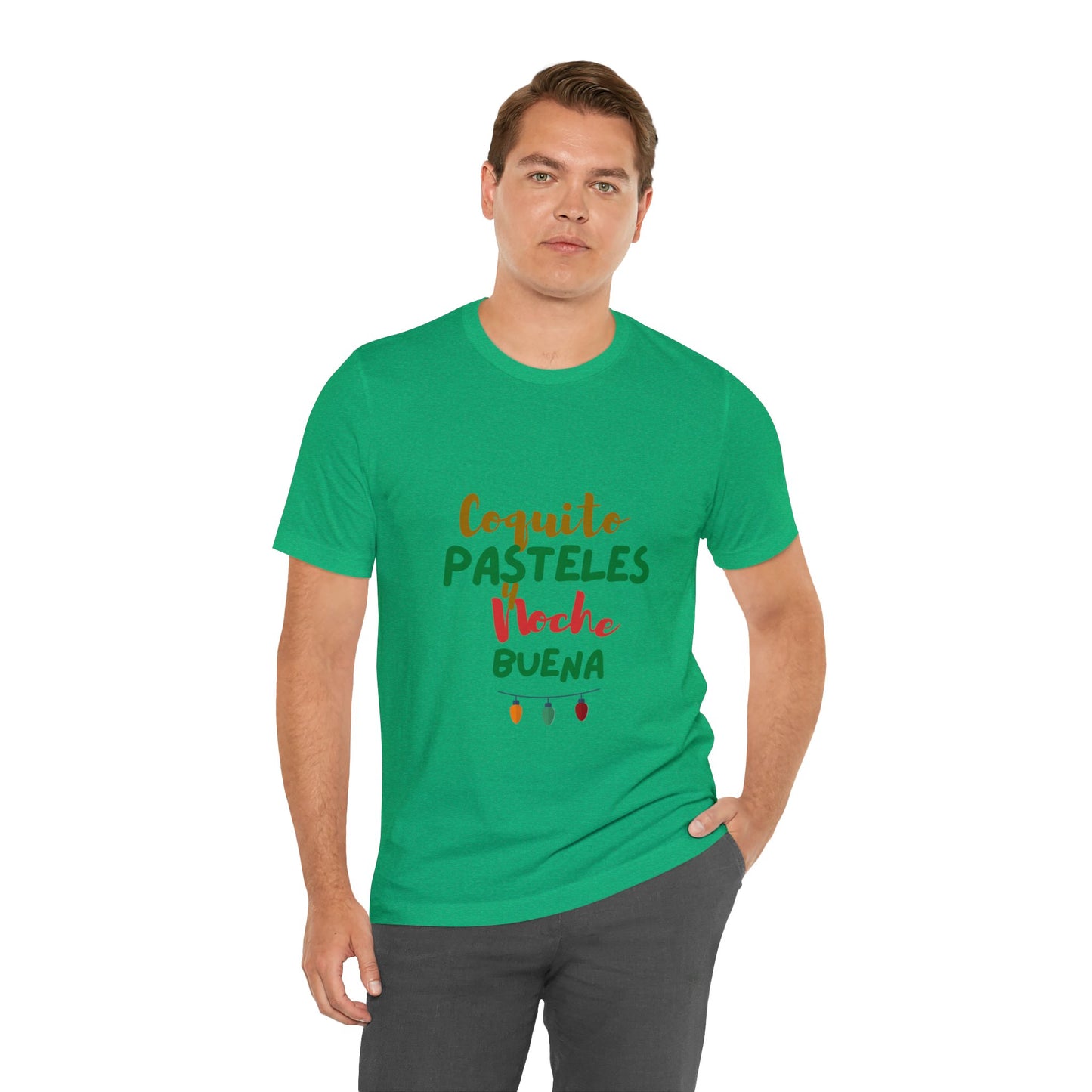 Coquito Pasteles Y Noche Buena Puerto Rico Shirt