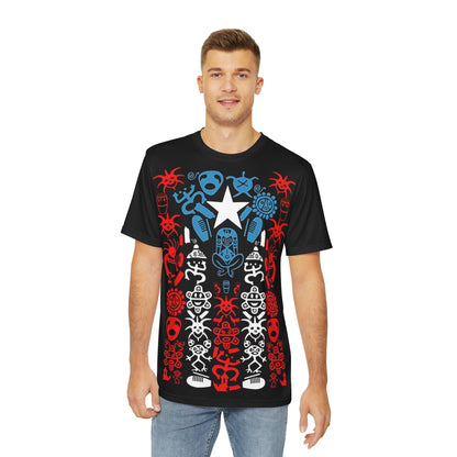 Celebrate Puerto Rican Heritage with a Taino-Inspired Flag Tee