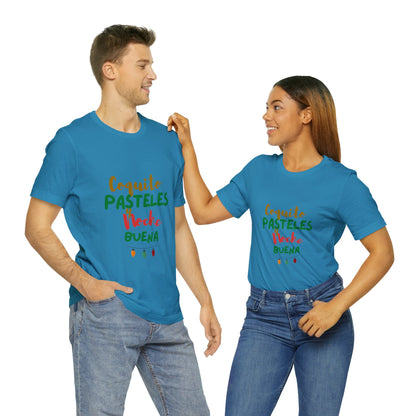 Coquito Pasteles Y Noche Buena Puerto Rico Shirt