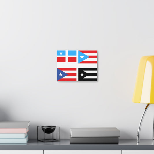 Puerto Rico wall art flags of Puerto Rico Christmas gift, birthday gift for Puerto Rican gift, boricua independence, flags of puerto rico