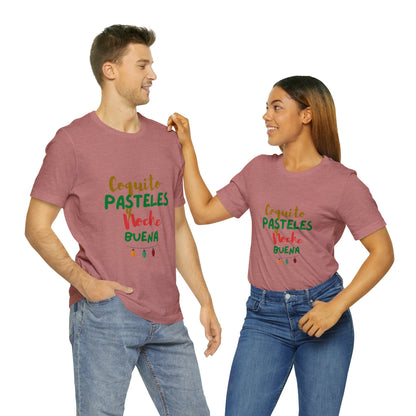 Coquito Pasteles Y Noche Buena Puerto Rico Shirt