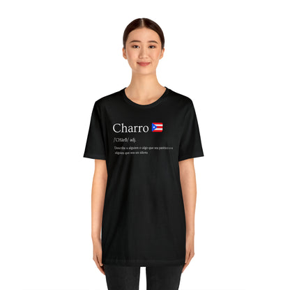 Charro English Puerto Rico shirt