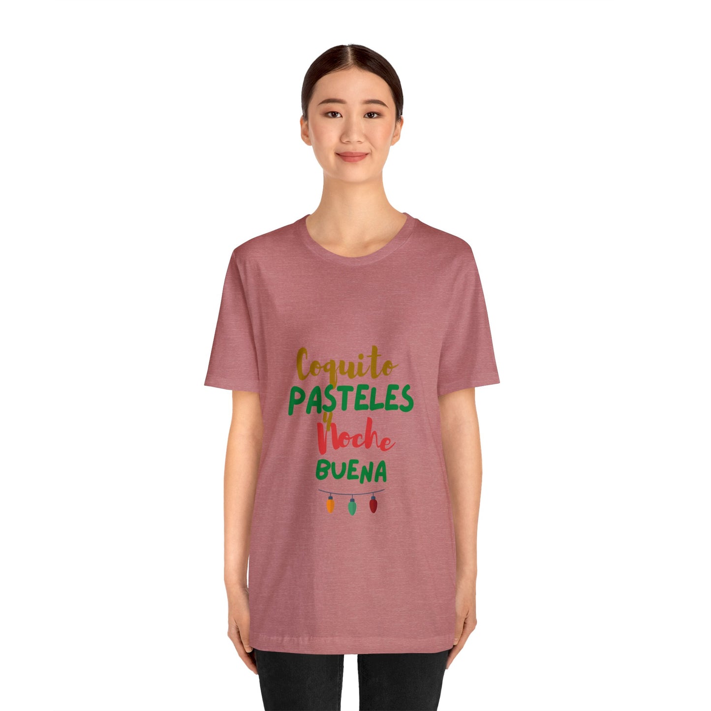 Coquito Pasteles Y Noche Buena Puerto Rico Shirt