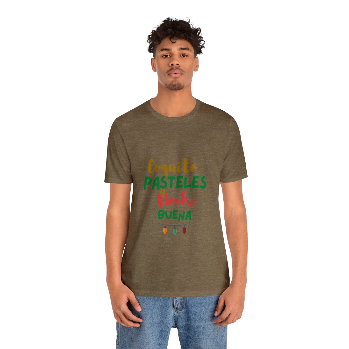 Coquito Pasteles Y Noche Buena Puerto Rico Shirt