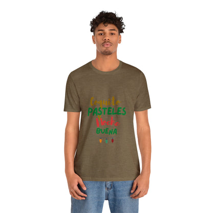 Coquito Pasteles Y Noche Buena Puerto Rico Shirt