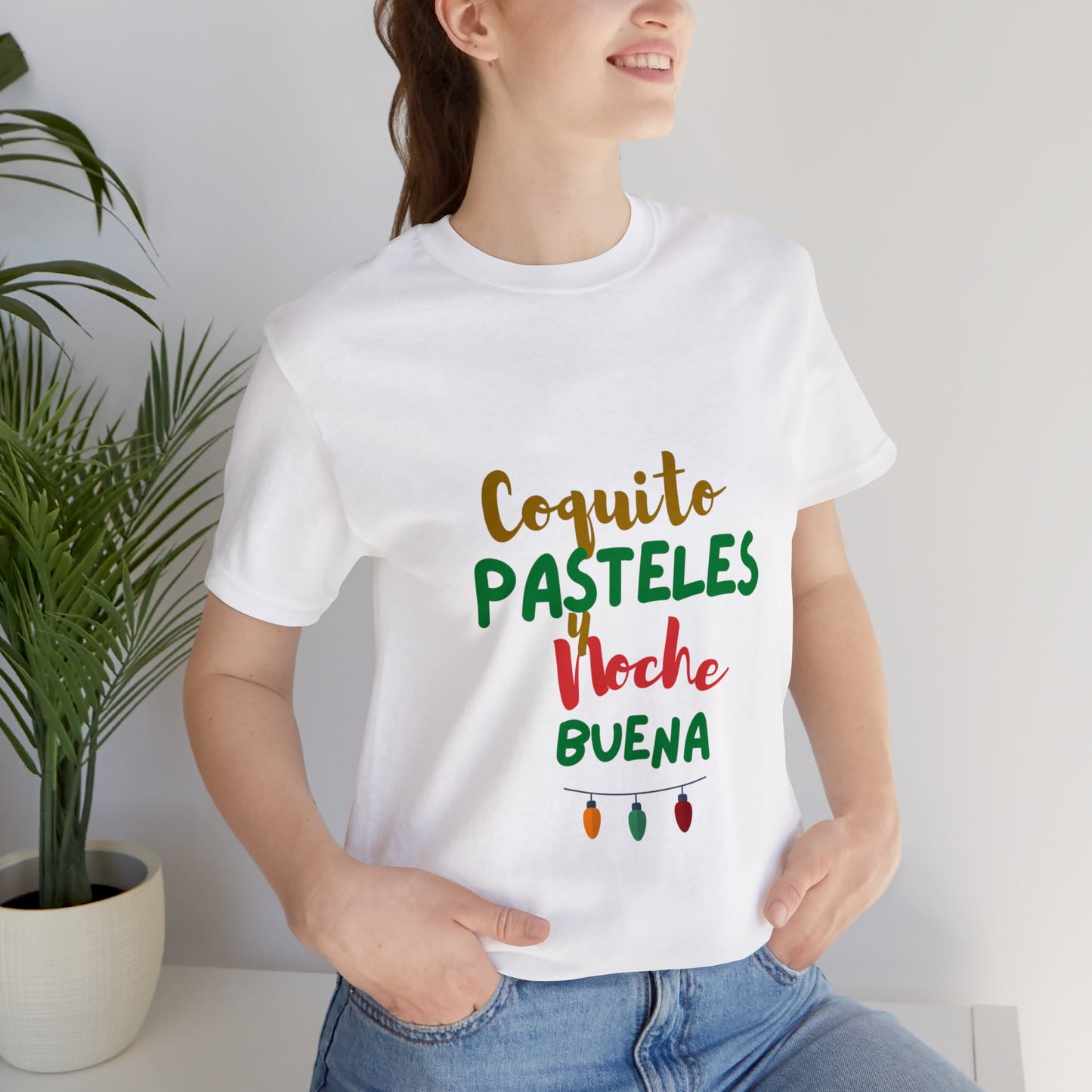 Coquito Pasteles Y Noche Buena Puerto Rico Shirt