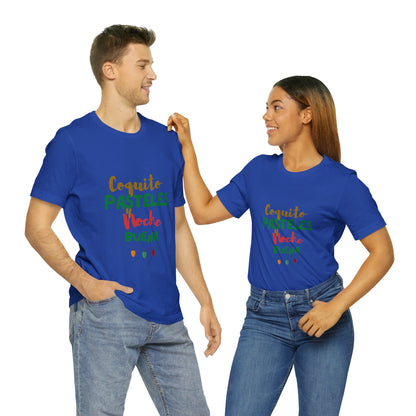 Coquito Pasteles Y Noche Buena Puerto Rico Shirt