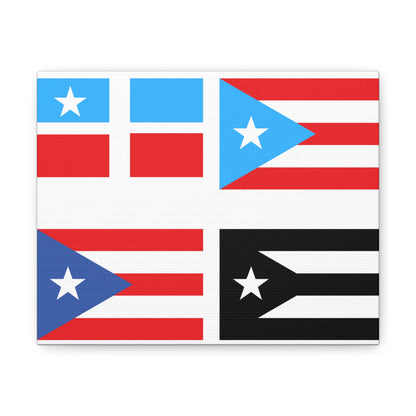 Puerto Rico wall art flags of Puerto Rico Christmas gift, birthday gift for Puerto Rican gift, boricua independence, flags of puerto rico