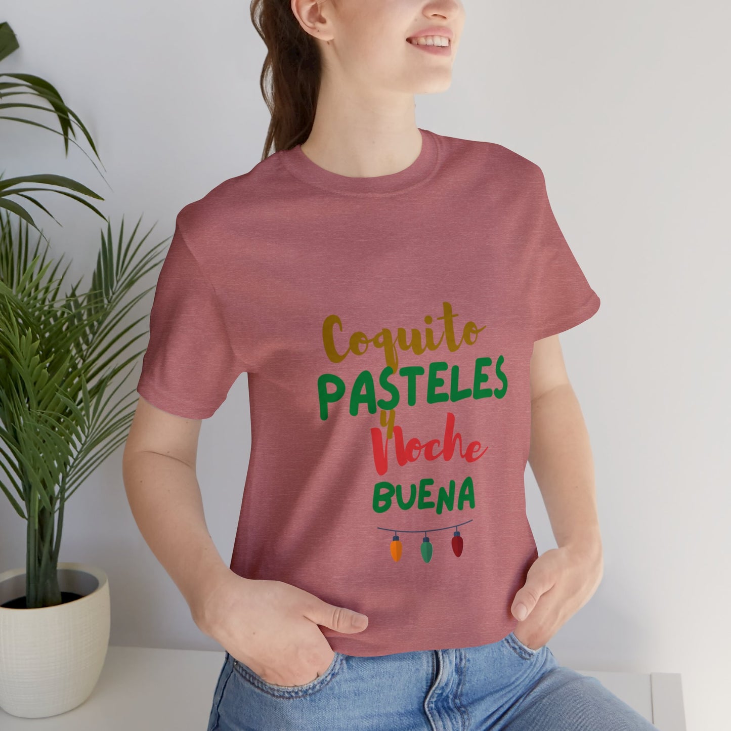 Coquito Pasteles Y Noche Buena Puerto Rico Shirt