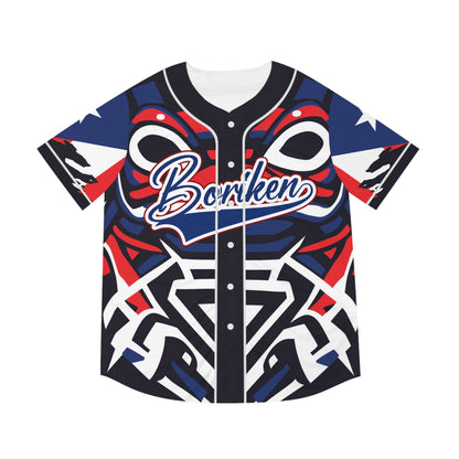 Personalized Boriken Men's Baseball Jersey