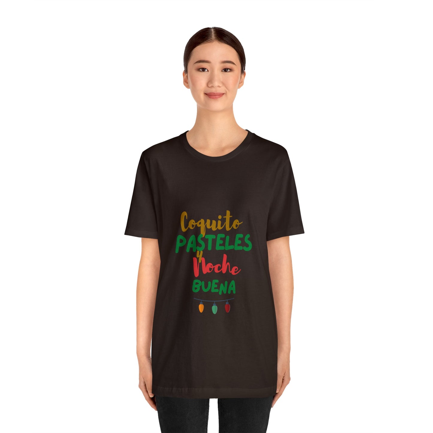 Coquito Pasteles Y Noche Buena Puerto Rico Shirt