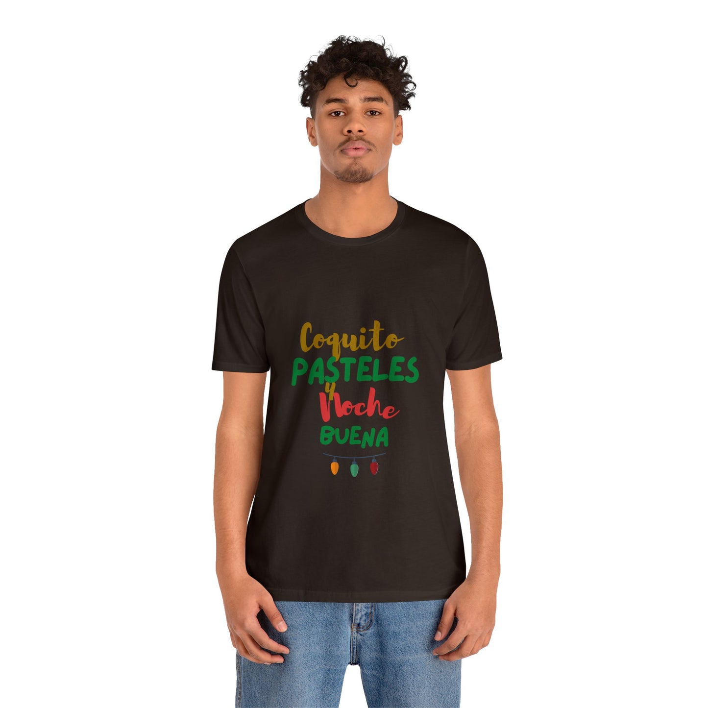 Coquito Pasteles Y Noche Buena Puerto Rico Shirt