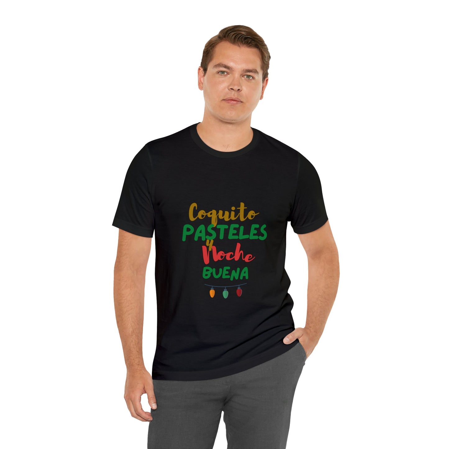 Coquito Pasteles Y Noche Buena Puerto Rico Shirt