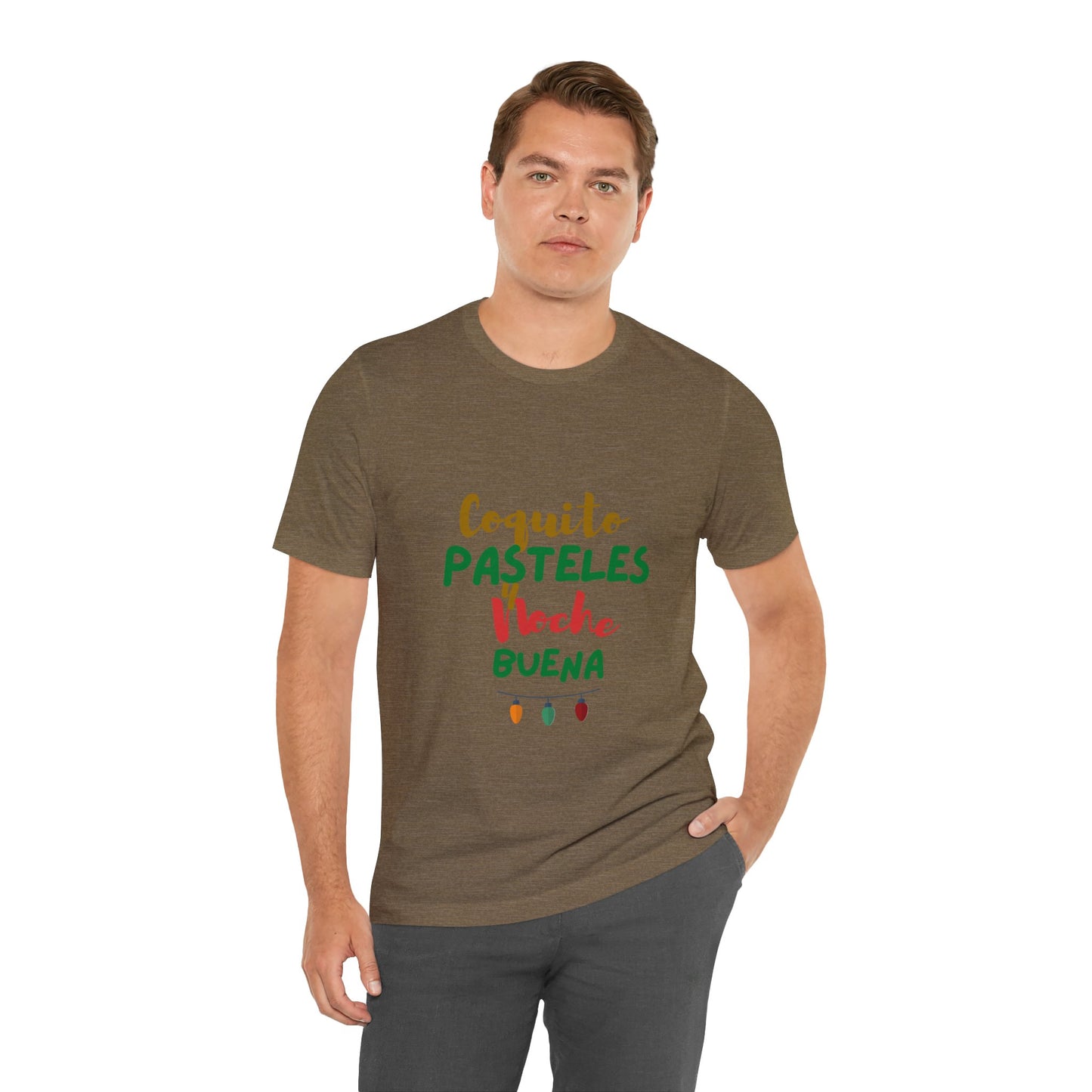 Coquito Pasteles Y Noche Buena Puerto Rico Shirt