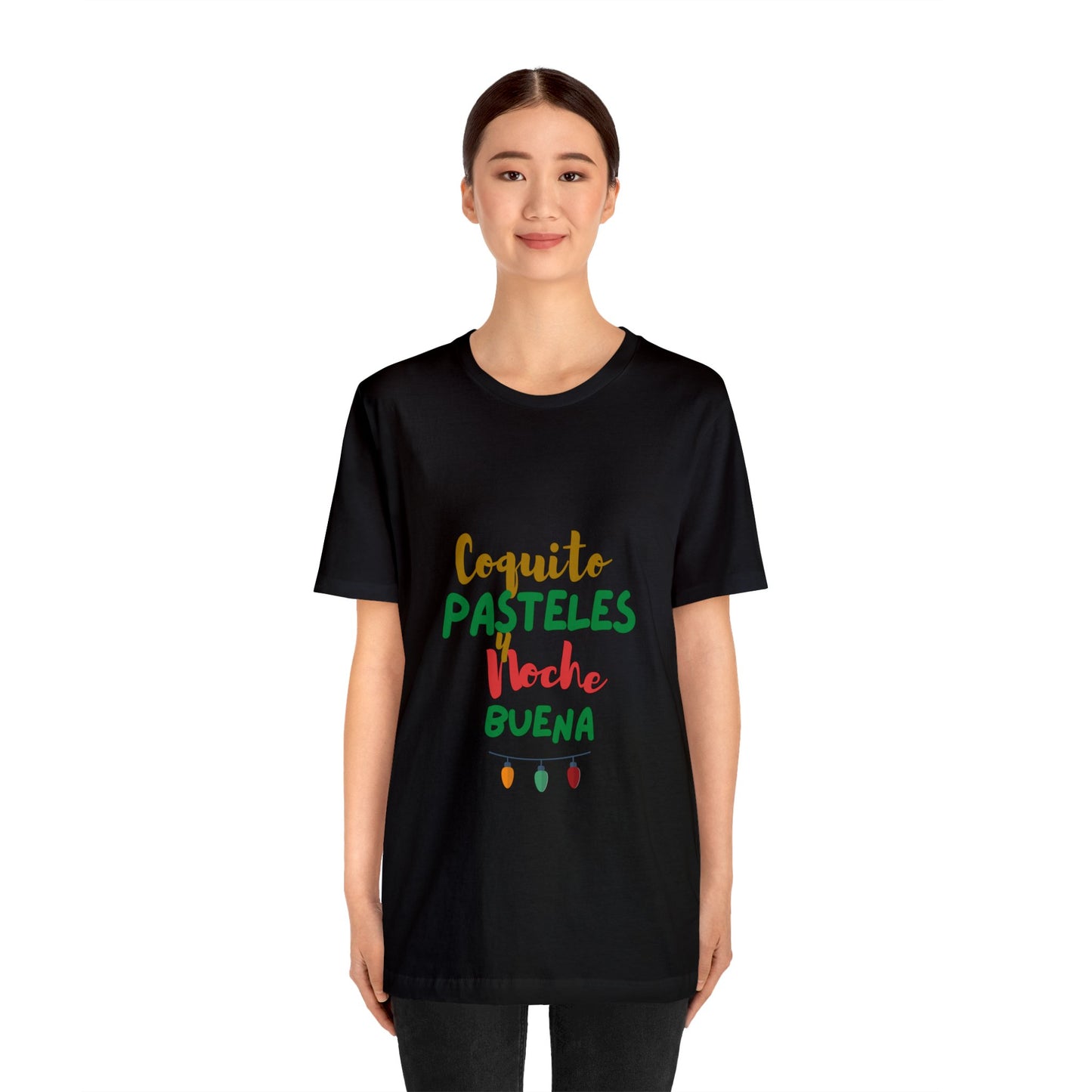 Coquito Pasteles Y Noche Buena Puerto Rico Shirt