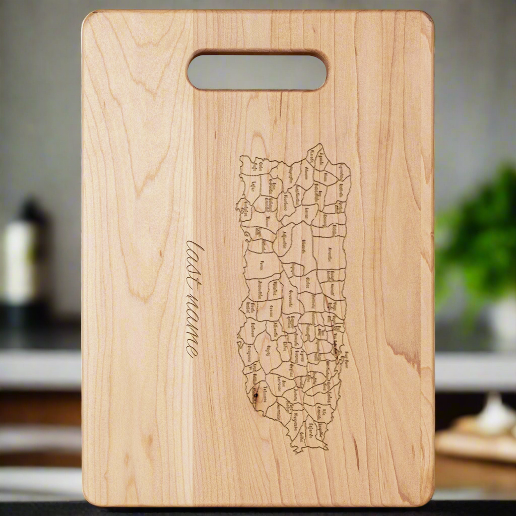 Personalized cutting board to show your Puerto Rican pride!!!