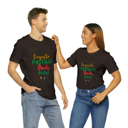 Coquito Pasteles Y Noche Buena Puerto Rico Shirt