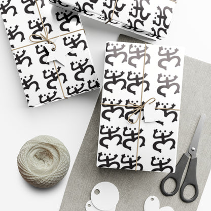 Puerto Rico coqui wrapping paper