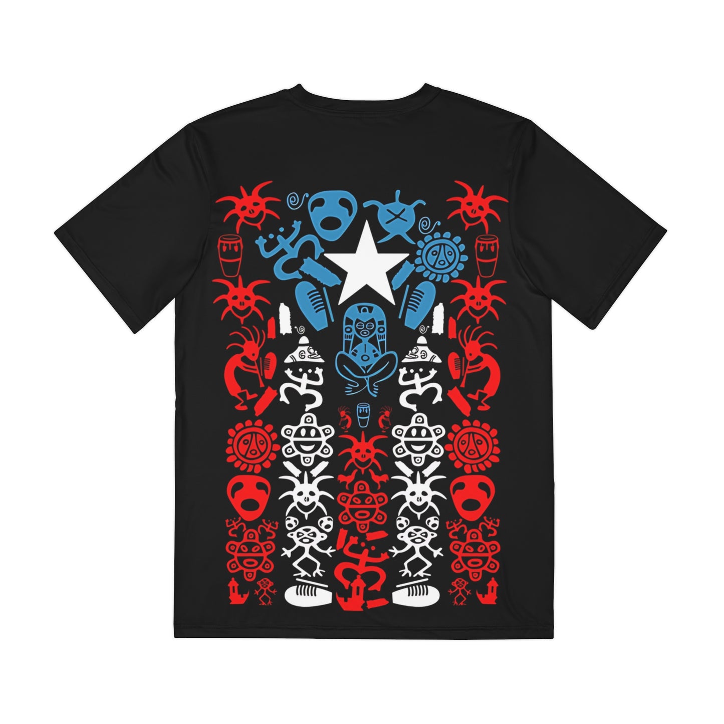 Celebrate Puerto Rican Heritage with a Taino-Inspired Flag Tee