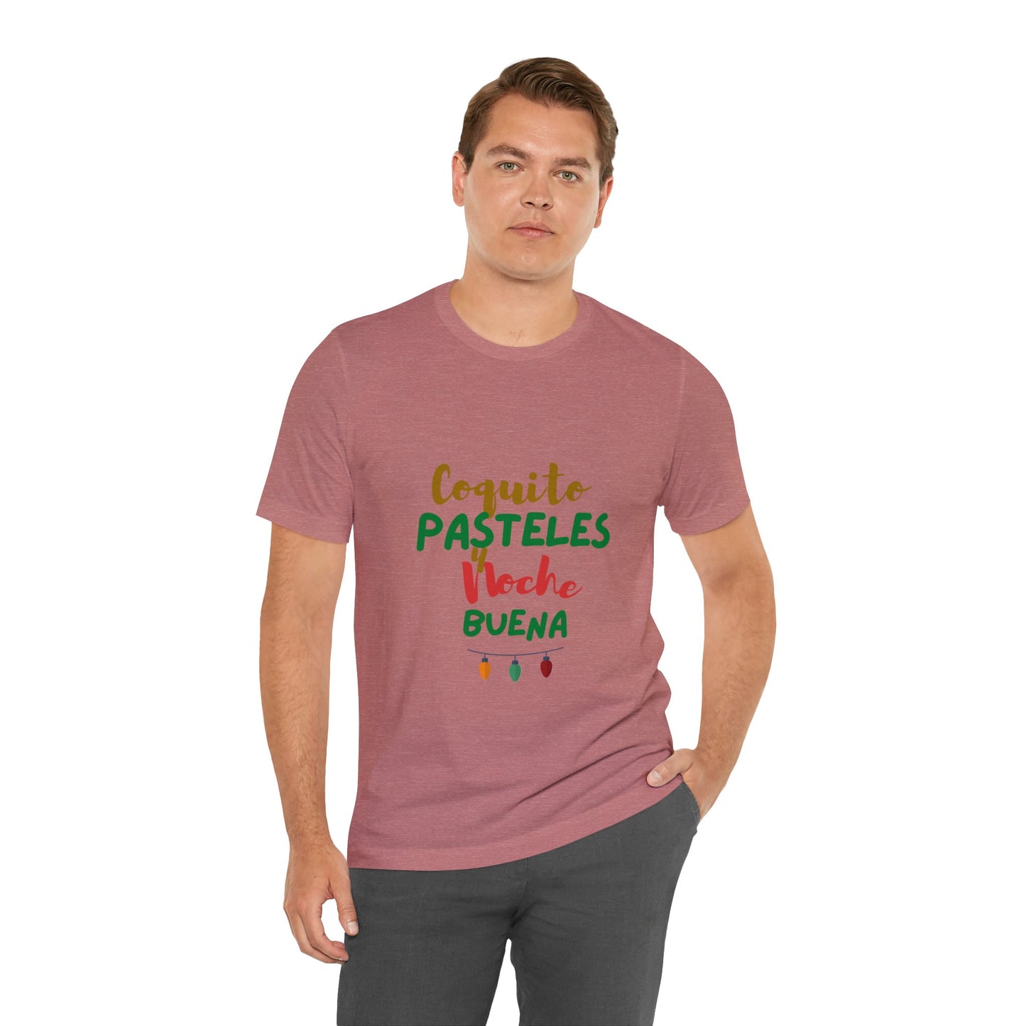 Coquito Pasteles Y Noche Buena Puerto Rico Shirt