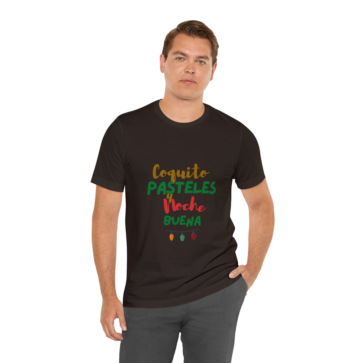 Coquito Pasteles Y Noche Buena Puerto Rico Shirt