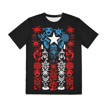 Celebrate Puerto Rican Heritage with a Taino-Inspired Flag Tee