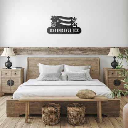 Personalized Puerto Rican sign